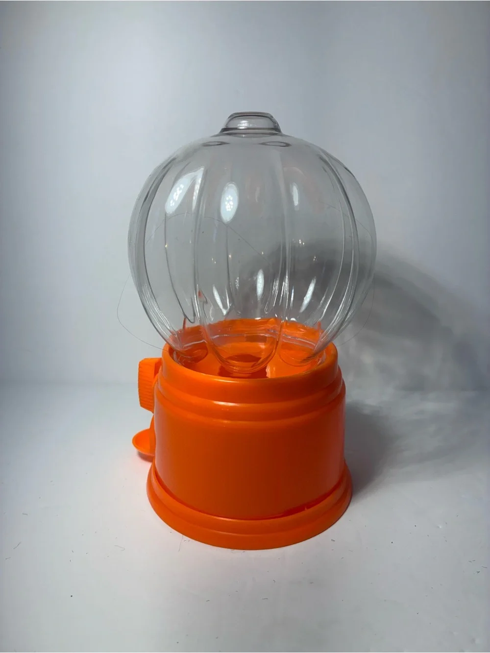 Halloween Pumpkin Candy Dispensers Set of 12 Orange Plastic Gumball Machines Par